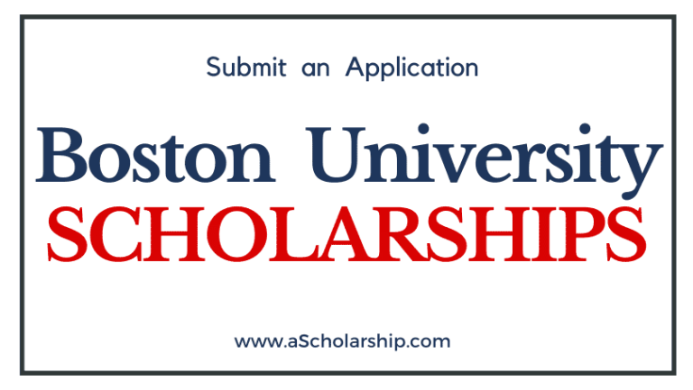 Boston University Merit Scholarships for International Students